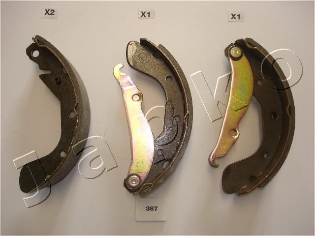 Japko 55387 - Drum Brake Shoe Set car-mod.net