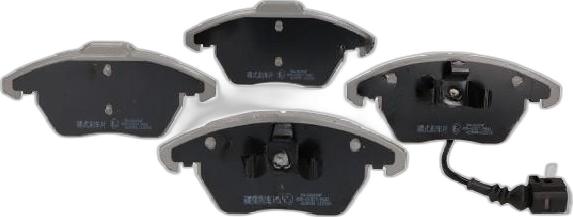 Japko 500047 - Brake Pad Set, disc brake car-mod.net