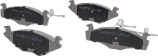 Japko 500033 - Brake Pad Set, disc brake car-mod.net