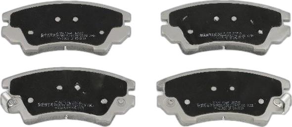 Japko 50W16 - Brake Pad Set, disc brake car-mod.net