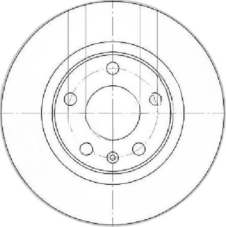 Japko 600911C - Brake Disc car-mod.net