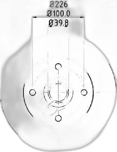 Japko 610922 - Brake Disc car-mod.net