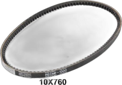 Japko 10X760 - Drive belt, V-Belt car-mod.net