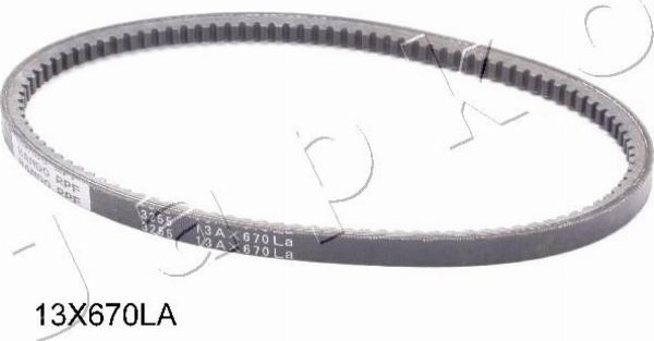 Japko 13X670 - Drive belt, V-Belt car-mod.net