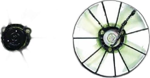 Japko VNT191016 - Fan, radiator car-mod.net