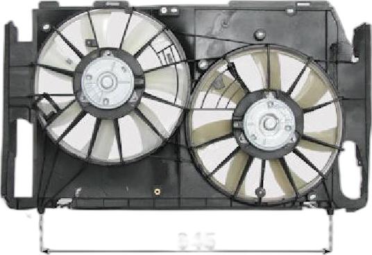 Japko VNT152022 - Fan, radiator car-mod.net