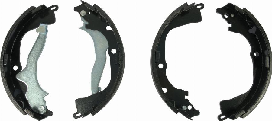 JAPOCAT MBS-2VW0EBC - Drum Brake Shoe Set car-mod.net