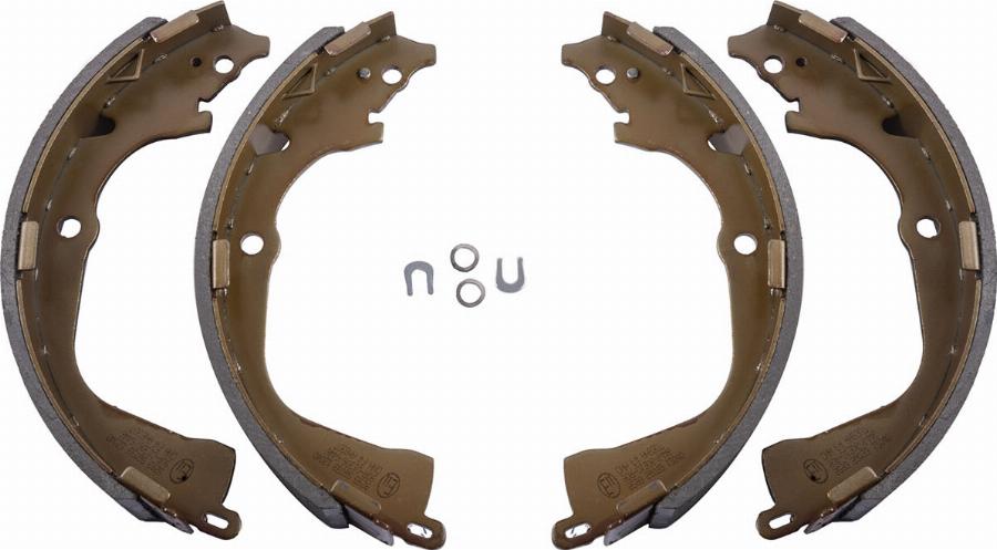 JAPOCAT MBS-2VW0 - Drum Brake Shoe Set car-mod.net