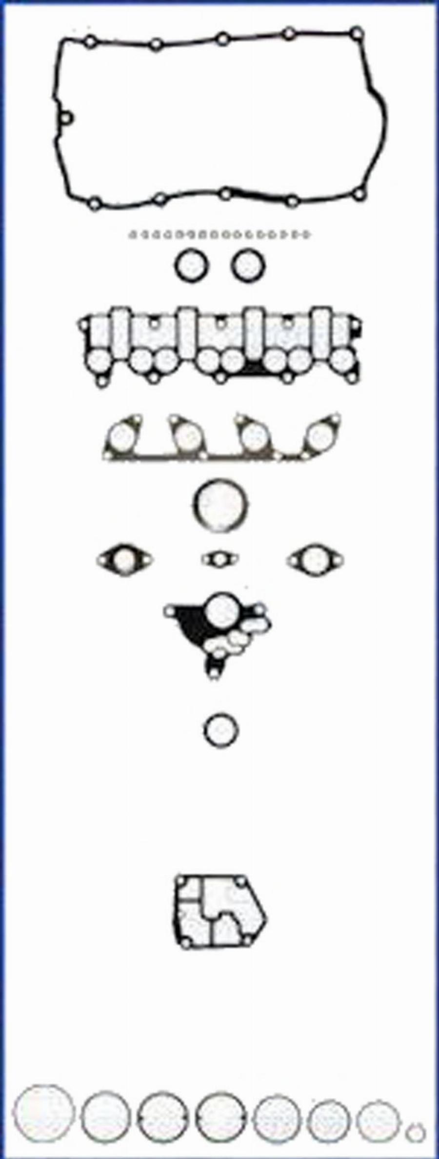 JAPOCAT MEGS-30400 - Full Gasket Set, engine car-mod.net