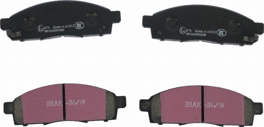 JAPOCAT MFP-2128EBC - High Performance Brake Pad Set car-mod.net