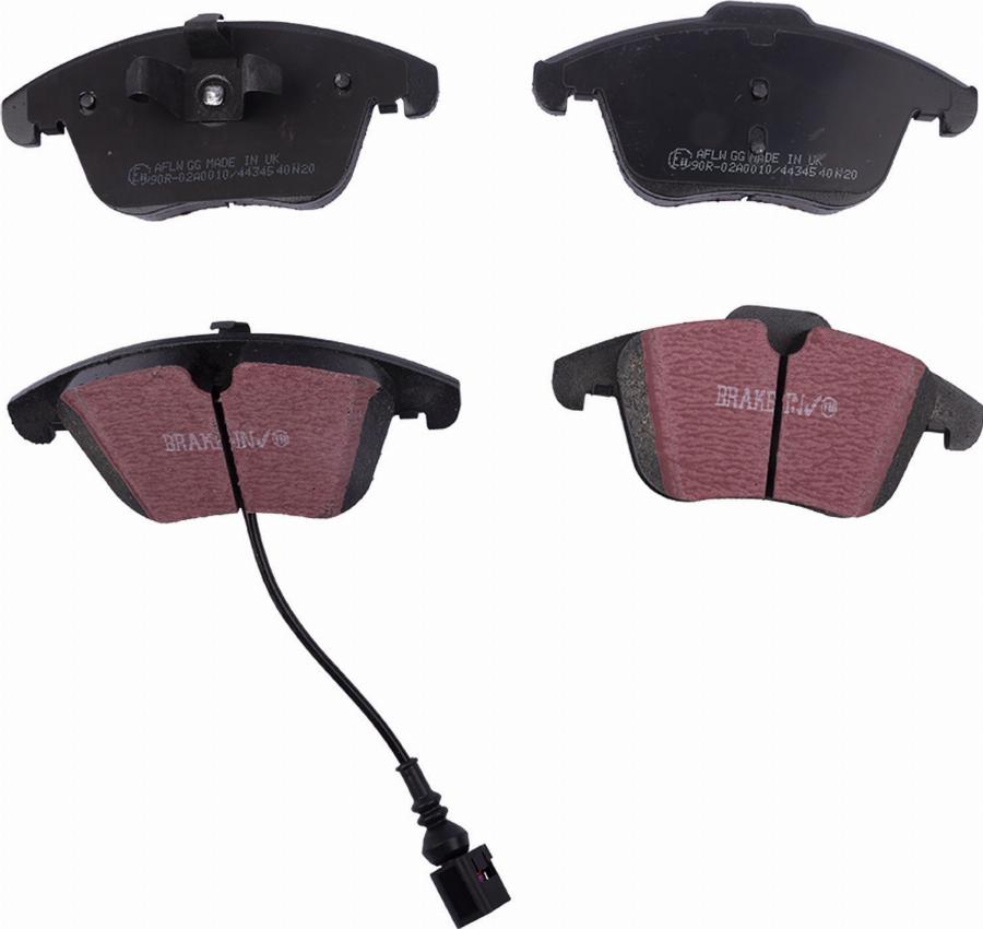 JAPOCAT MFP-2A04EBC - High Performance Brake Pad Set car-mod.net