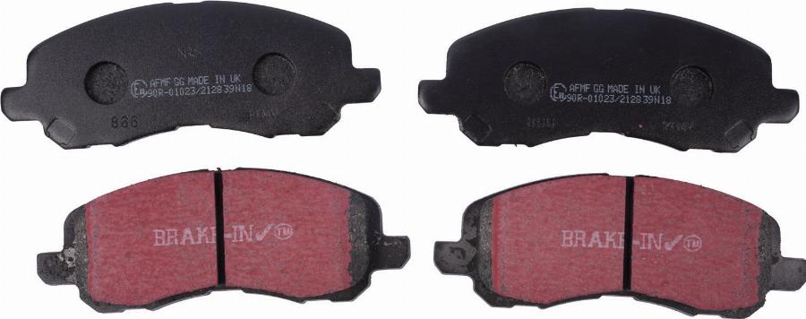 JAPOCAT MFP-2J01EBC - High Performance Brake Pad Set car-mod.net