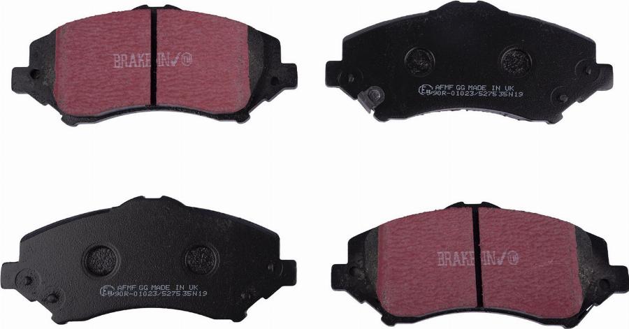 JAPOCAT MFP-2J08EBC - High Performance Brake Pad Set car-mod.net