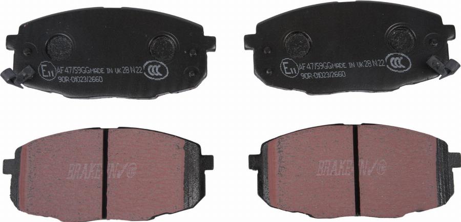 JAPOCAT MFP-2K09EBC - High Performance Brake Pad Set car-mod.net