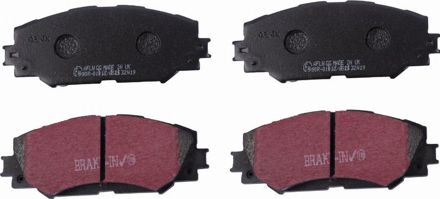 JAPOCAT MFP-2T14EBC - High Performance Brake Pad Set car-mod.net
