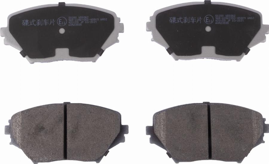 JAPOCAT MFP-2T12 - Brake Pad Set, disc brake car-mod.net