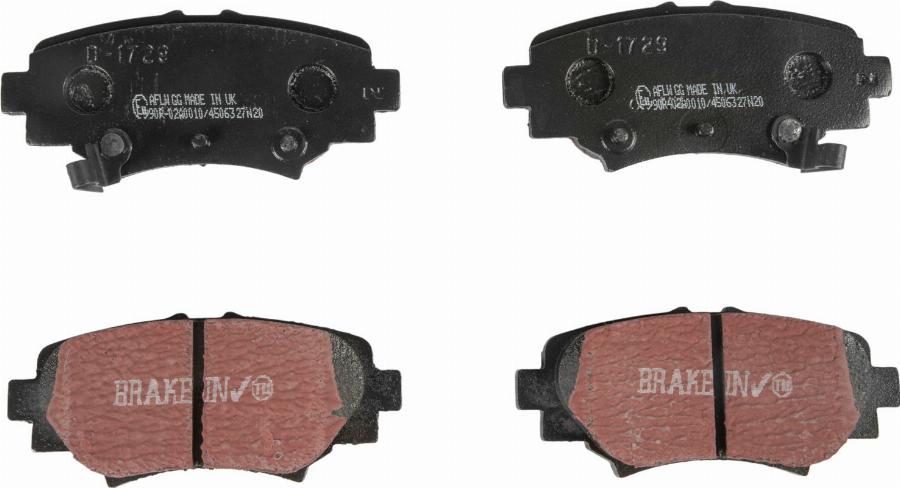 JAPOCAT MRP-2308EBC - High Performance Brake Pad Set car-mod.net