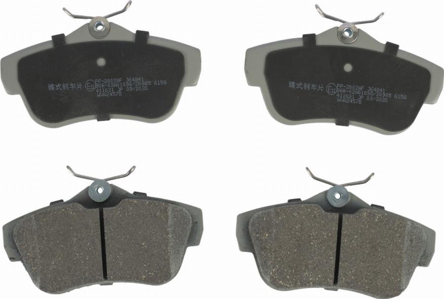 JAPOCAT MRP-22002 - Brake Pad Set, disc brake car-mod.net