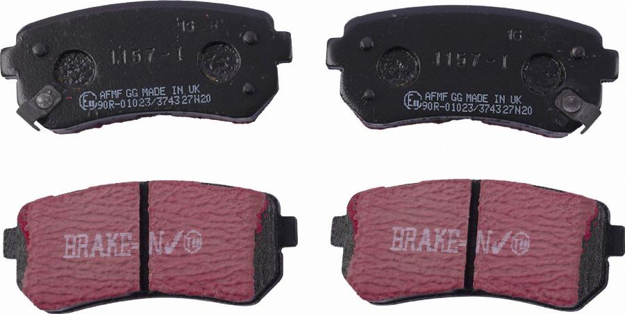JAPOCAT MRP-2K09EBC - High Performance Brake Pad Set car-mod.net