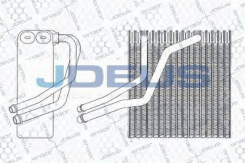 Jdeus 901M06 - Evaporator, air conditioning car-mod.net