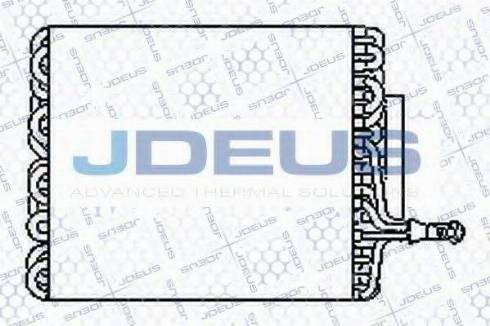 Jdeus 930M42 - Evaporator, air conditioning car-mod.net