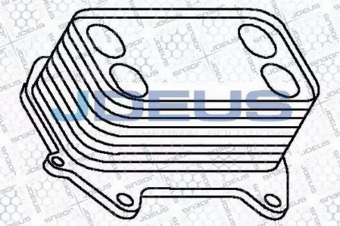 Jdeus 401M23 - Oil Cooler, engine oil car-mod.net