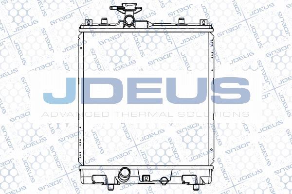 Jdeus 020M52 - Radiator, engine cooling car-mod.net
