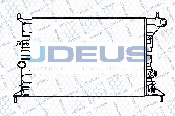 Jdeus 020V24 - Radiator, engine cooling car-mod.net