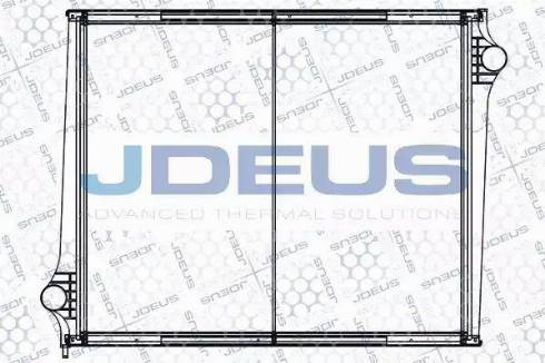 Jdeus 141M03 - Radiator, engine cooling car-mod.net
