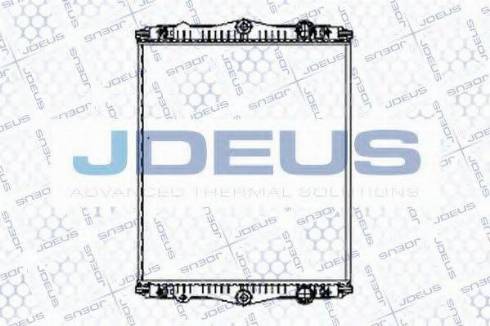 Jdeus 108M08B - Radiator, engine cooling car-mod.net