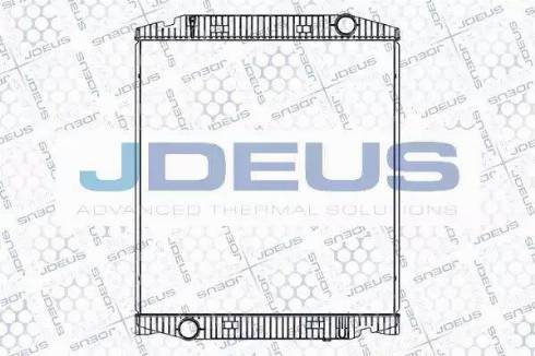 Jdeus 114M13 - Radiator, engine cooling car-mod.net