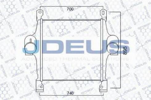 Jdeus 814M13 - Intercooler, charger car-mod.net