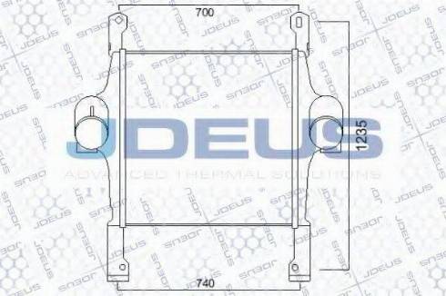Jdeus 814M12 - Intercooler, charger car-mod.net