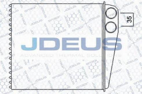 Jdeus 201M03A - Heat Exchanger, interior heating car-mod.net