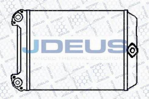 Jdeus 217B09 - Heat Exchanger, interior heating car-mod.net