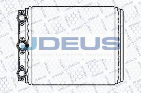 Jdeus 217B04 - Heat Exchanger, interior heating car-mod.net