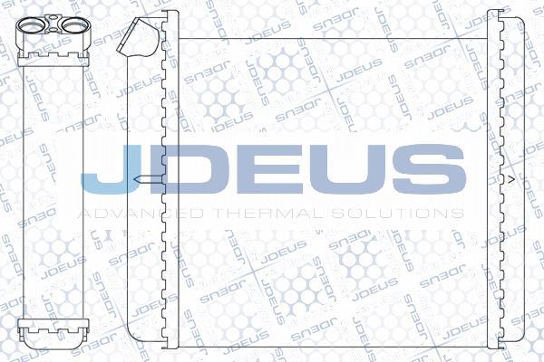 Jdeus 220M16 - Heat Exchanger, interior heating car-mod.net