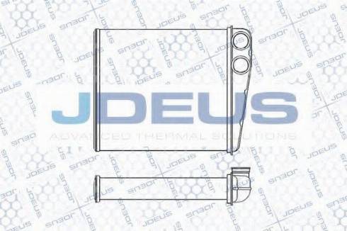 Jdeus 270M04 - Heat Exchanger, interior heating car-mod.net