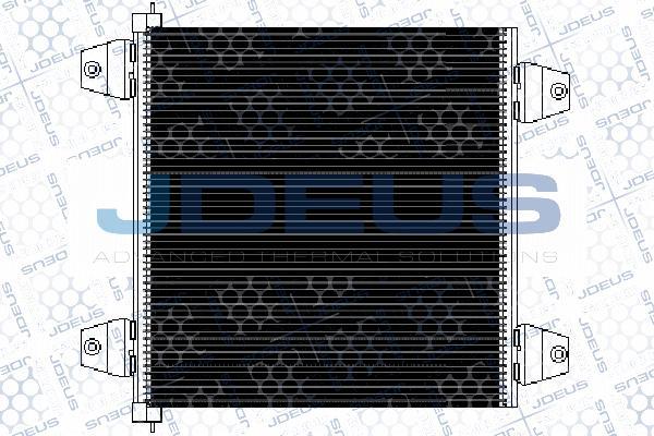 Jdeus 708M01 - Condenser, air conditioning car-mod.net
