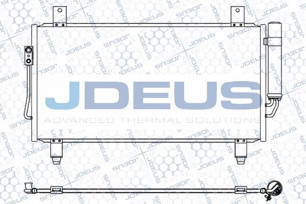 Jdeus 718M71 - Condenser, air conditioning car-mod.net