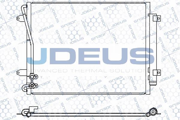 Jdeus 730M41 - Condenser, air conditioning car-mod.net