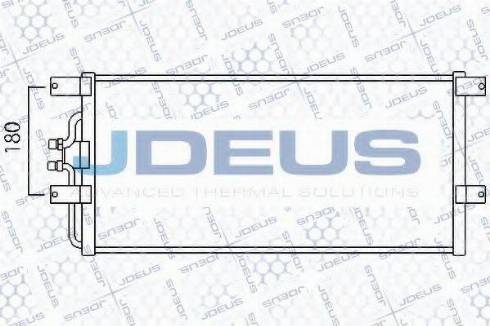 Jdeus 730M48 - Condenser, air conditioning car-mod.net