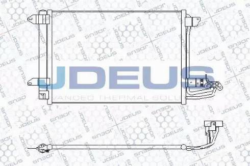 Jdeus 730M06A - Condenser, air conditioning car-mod.net