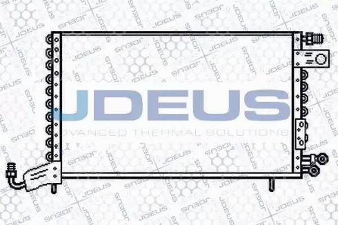 Jdeus 730M28 - Condenser, air conditioning car-mod.net