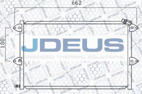 Jdeus 725M11 - Condenser, air conditioning car-mod.net