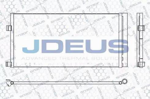 Jdeus 723M87 - Condenser, air conditioning car-mod.net