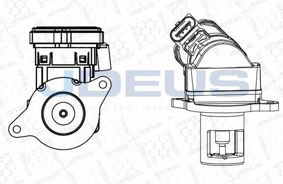Jdeus EG017000V - EGR Valve car-mod.net