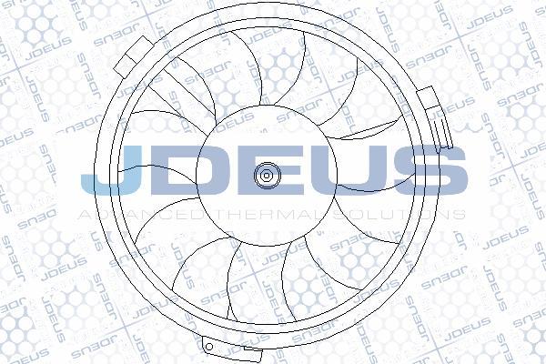 Jdeus EV0010161 - Electric Motor, radiator fan car-mod.net
