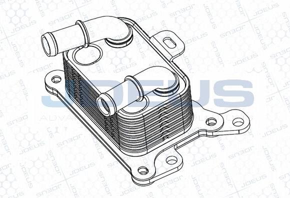 Jdeus M-4190881 - Oil Cooler, engine oil car-mod.net