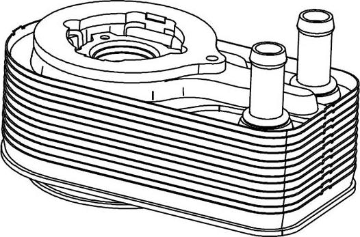 Jdeus M-4231131 - Oil Cooler, engine oil car-mod.net